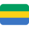 Gabon emoji on Twitter